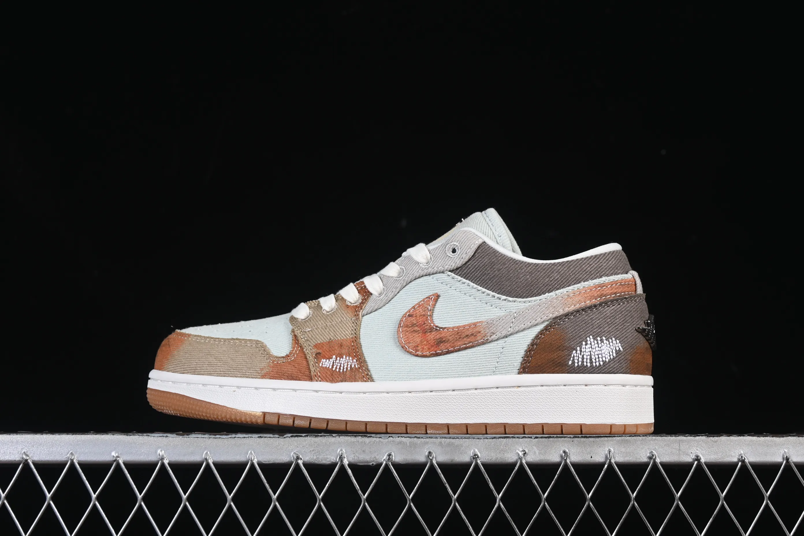 All categories Air Jordan Jordan series basketball shoes Air Jordan 1 Low Air Jordan 1 Low SE "Multi-Color Distressed" AJ1 Joe 1 old retro inkjet low-top cultural casual sneakers IM6664-991